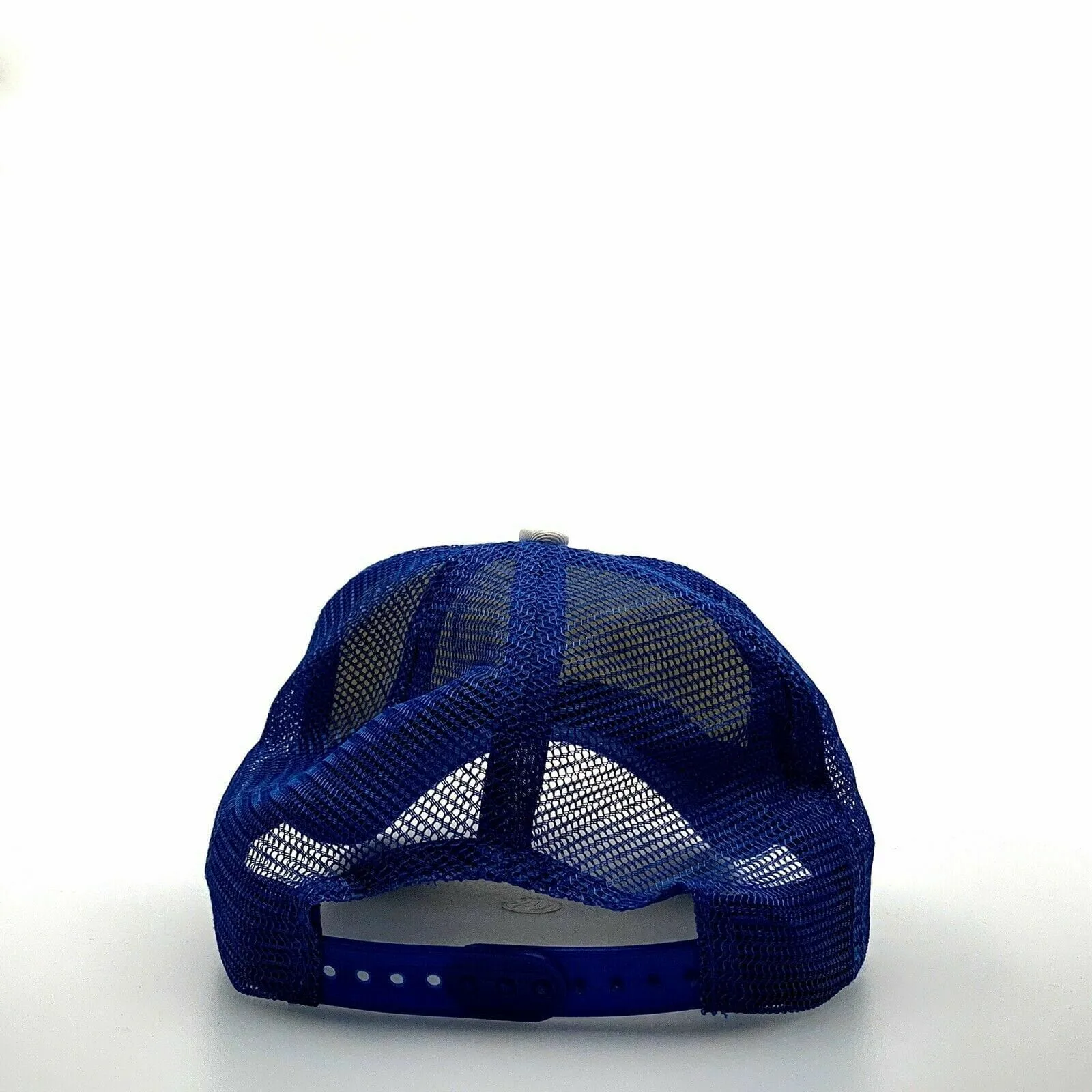 Google Blue White Mesh Foam SnapBack Trucker Hat OSFA