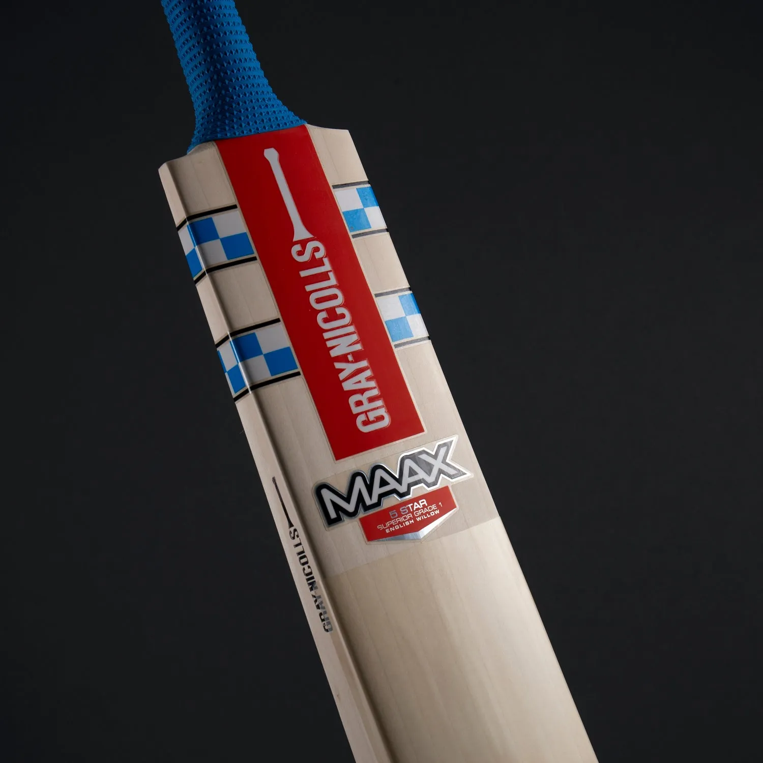 Gray Nicolls Cricket Bat Model Blue MAAX 5-Star English Willow PP (Harrow)