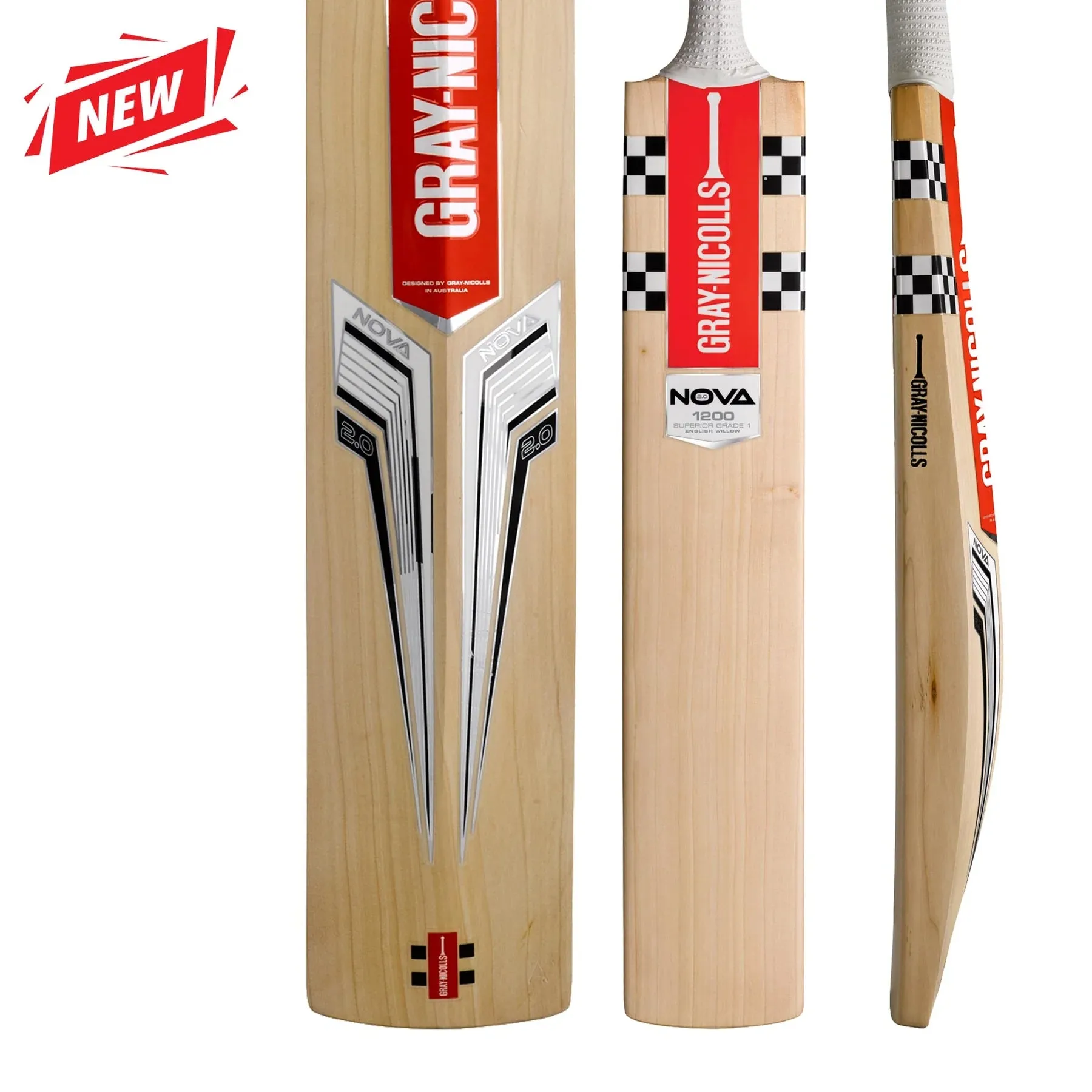 Gray Nicolls Nova 2.0 1200 Adult Cricket Bat