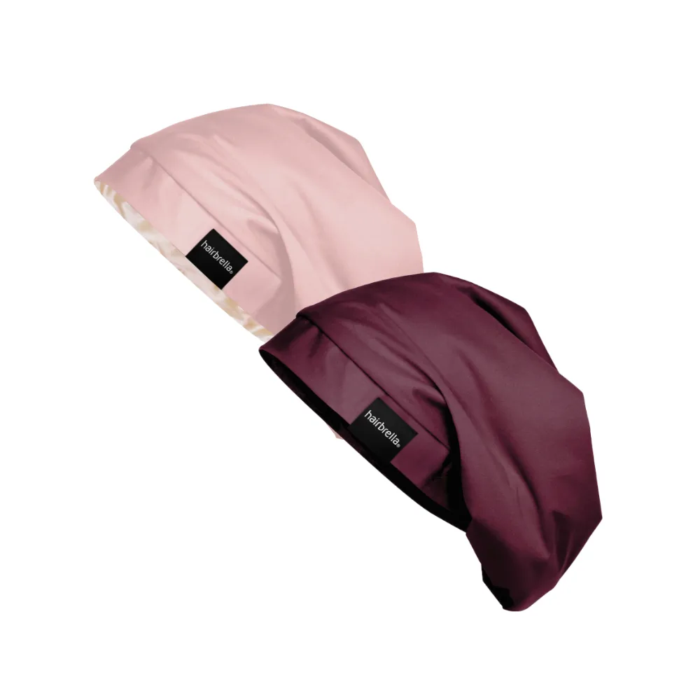 Hairbrella Satin-Lined Sleep Cap - Bundle (2)