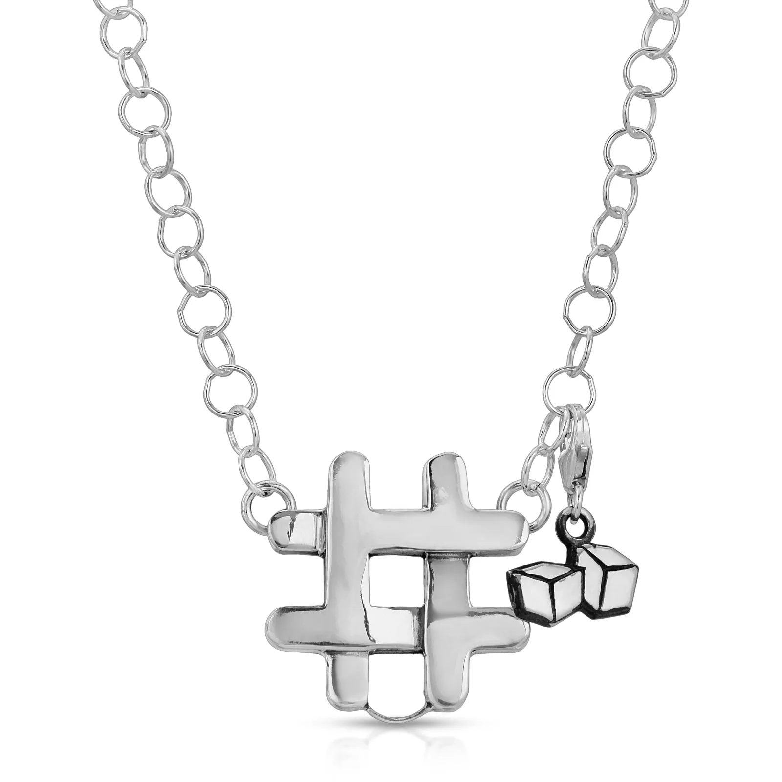 Hashtag Chain Pendant