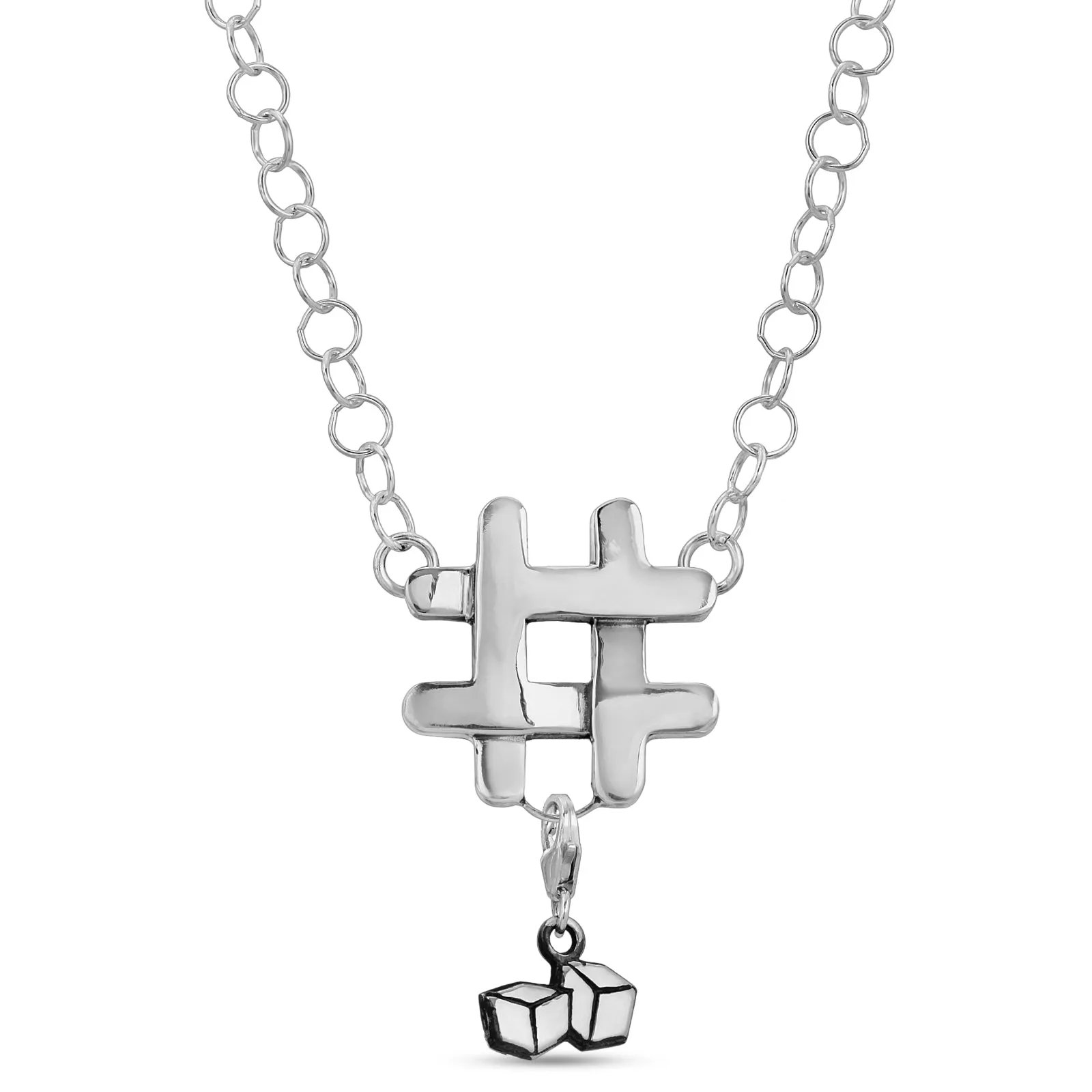 Hashtag Chain Pendant