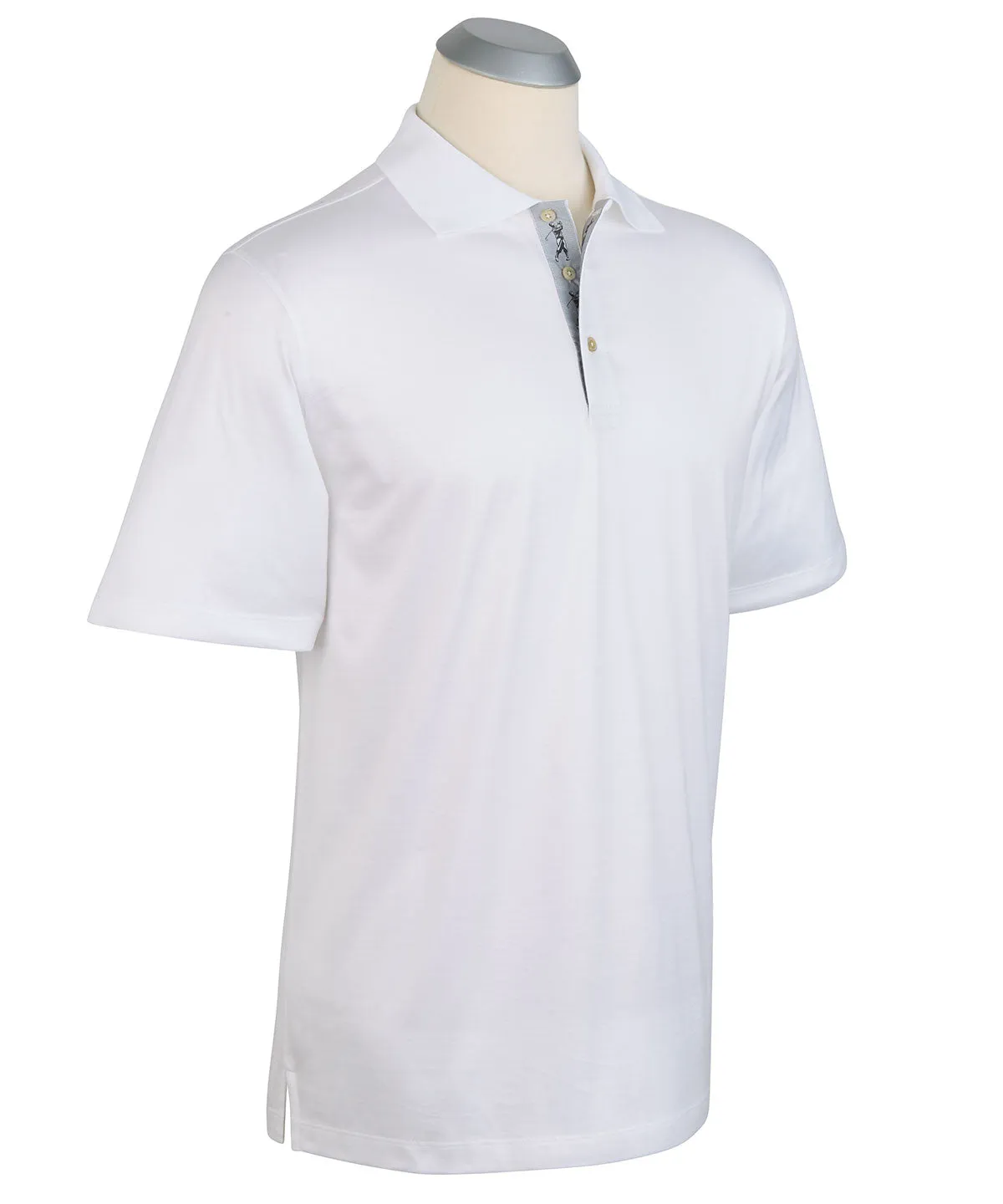 Heritage Italian Cotton Short Sleeve Polo Shirt