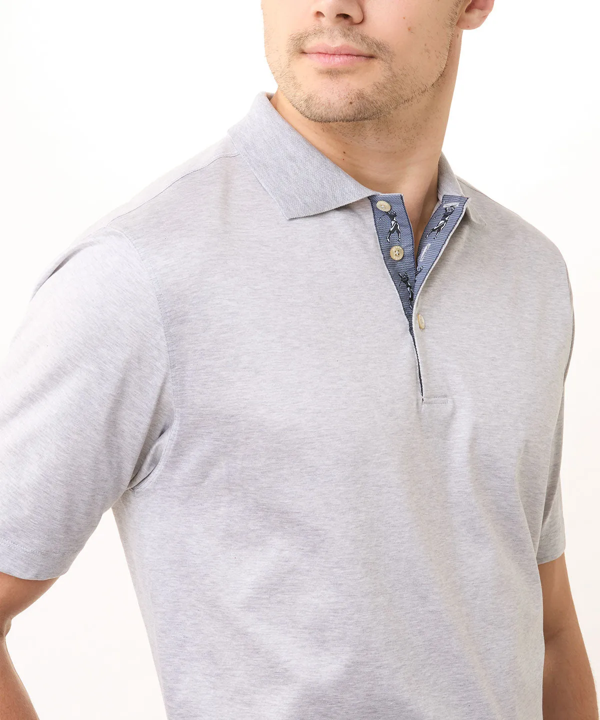 Heritage Italian Cotton Short Sleeve Polo Shirt