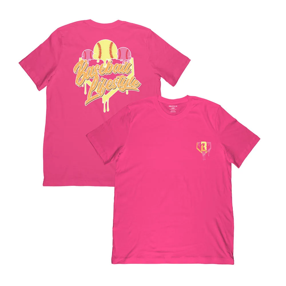 Ice Cream Tee - Strawberry Banana