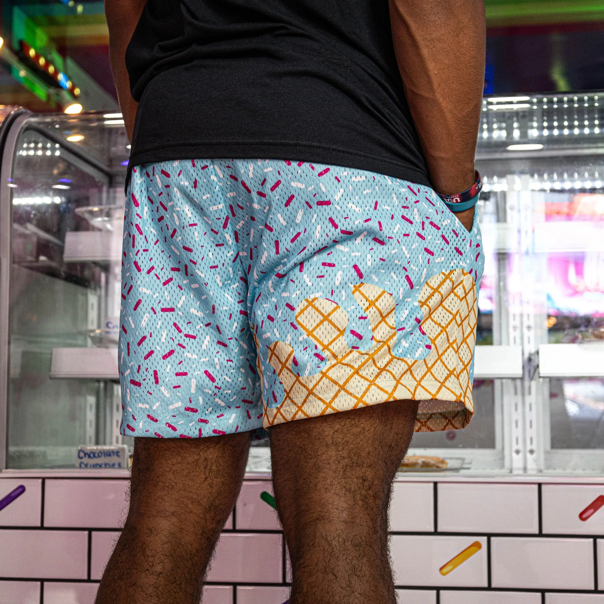 Ice Cream Youth Shorts - Cotton Candy