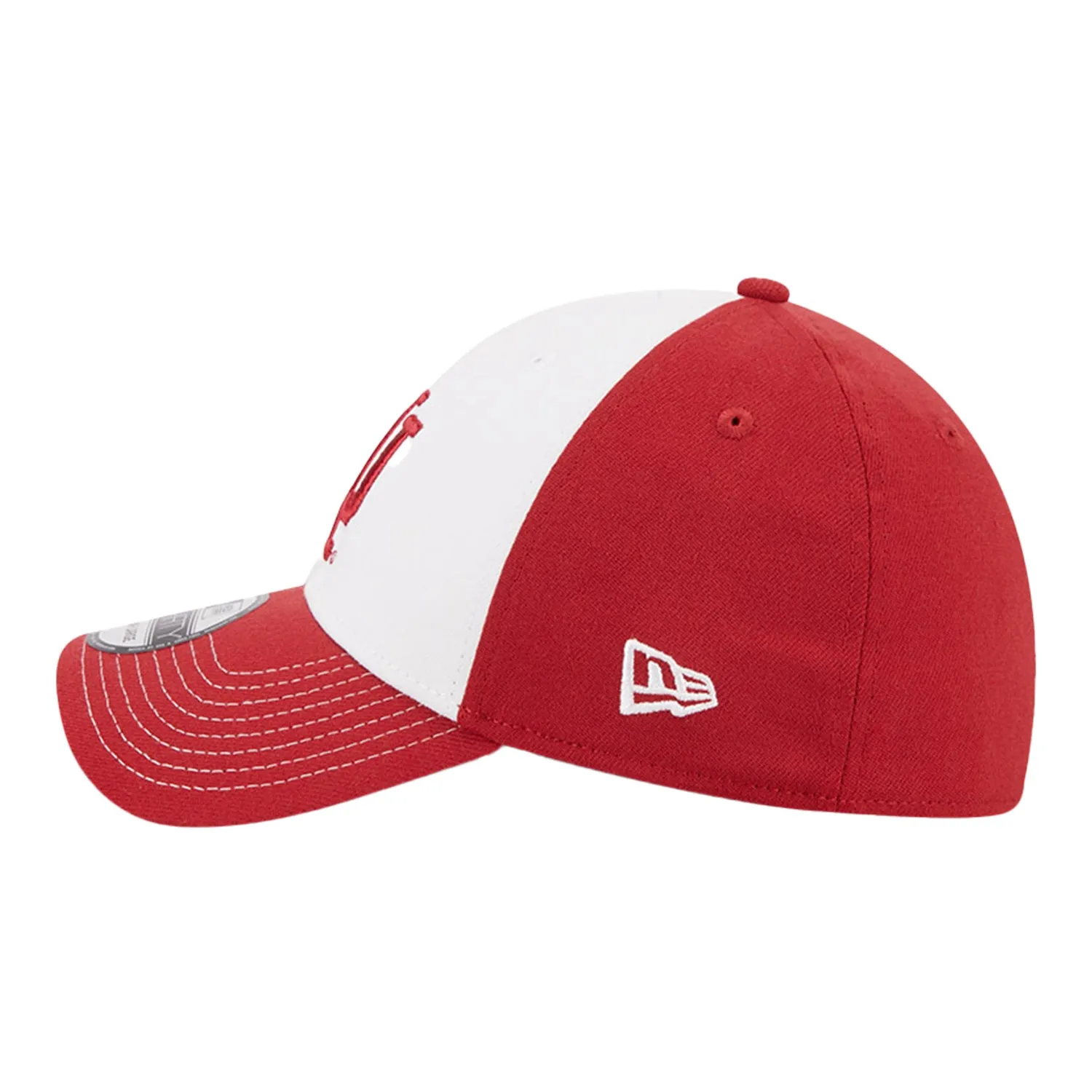 Indiana Hoosiers Two Tone Primary Logo White Flex Hat