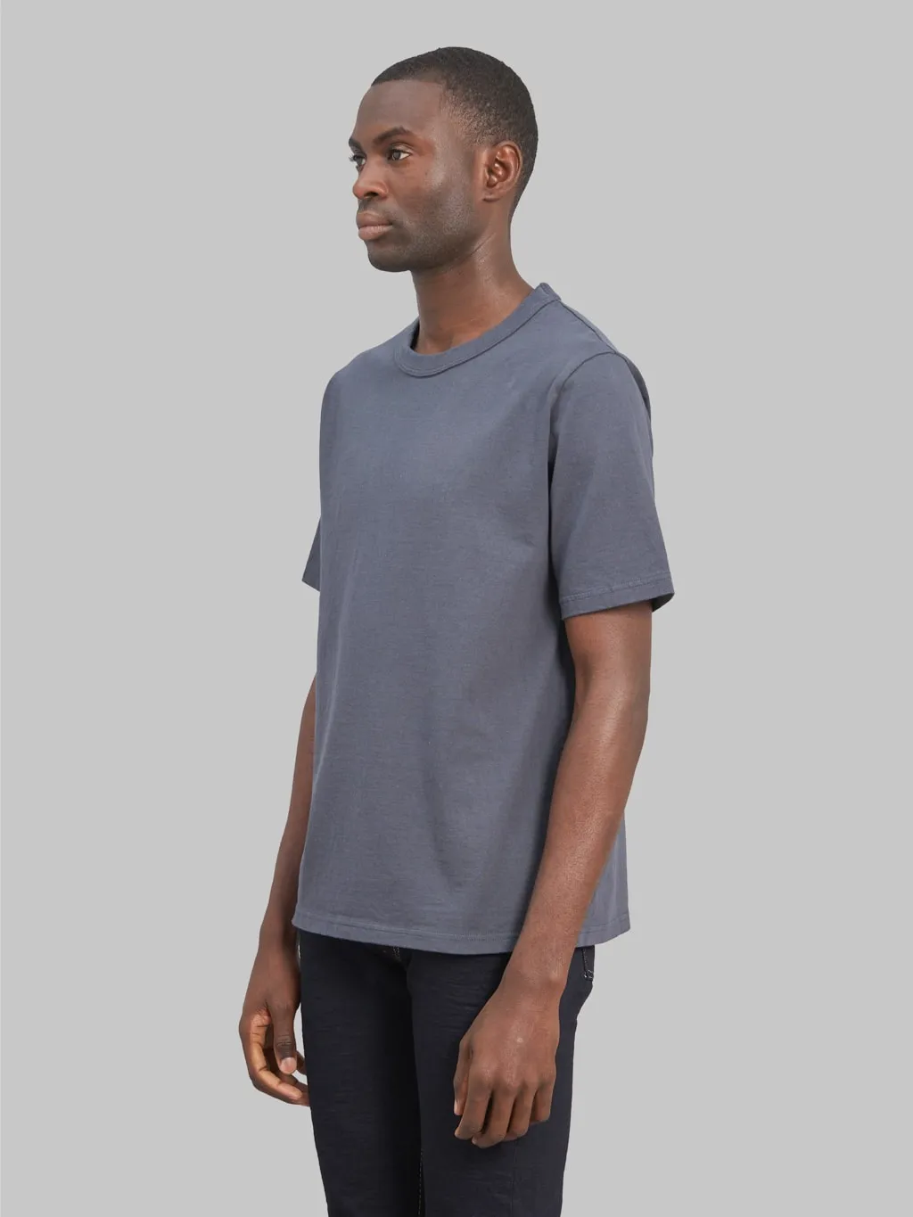 Jackman Lead-Off T-Shirt Dark Blue Grey