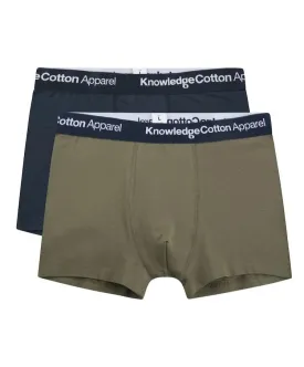 KCA 1110002 2-pack underwear 1100 dark olive men