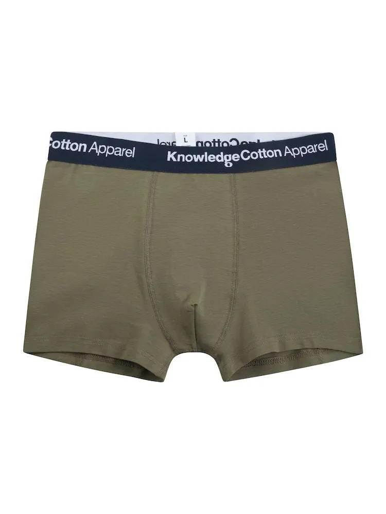 KCA 1110002 2-pack underwear 1100 dark olive men