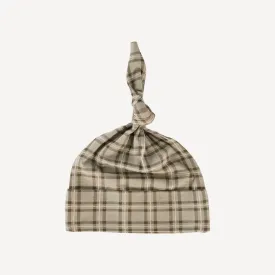 knot hat | london plaid | bamboo