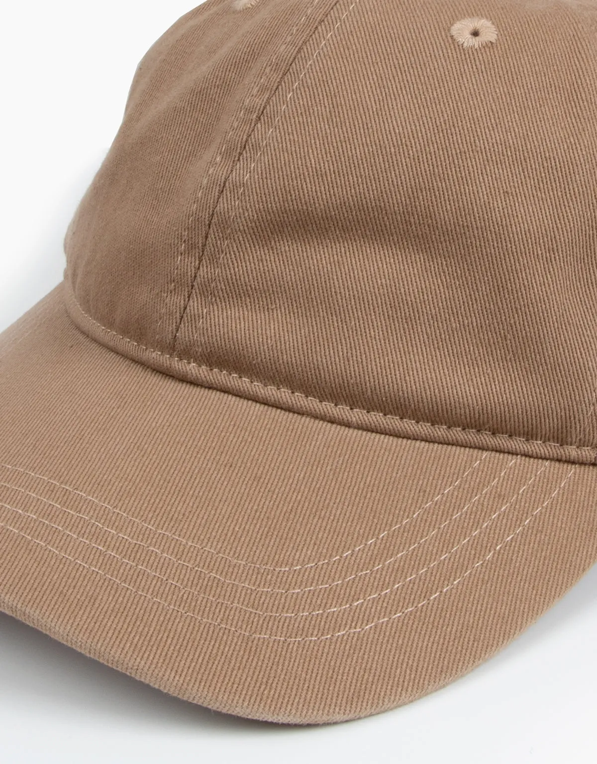 Mahia Tan Cotton Twill Cap