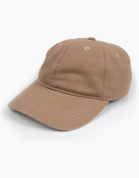 Mahia Tan Cotton Twill Cap