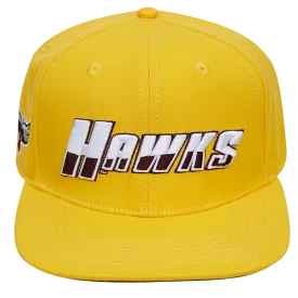 MARYLAND EASTERN SHORE CLASSIC UNISEX STACKED LOGO WOOL SNAPBACK HA (YELLOW)