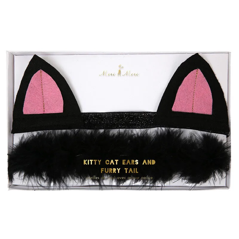 Meri Meri Wearable "Cat Ears And Tail"