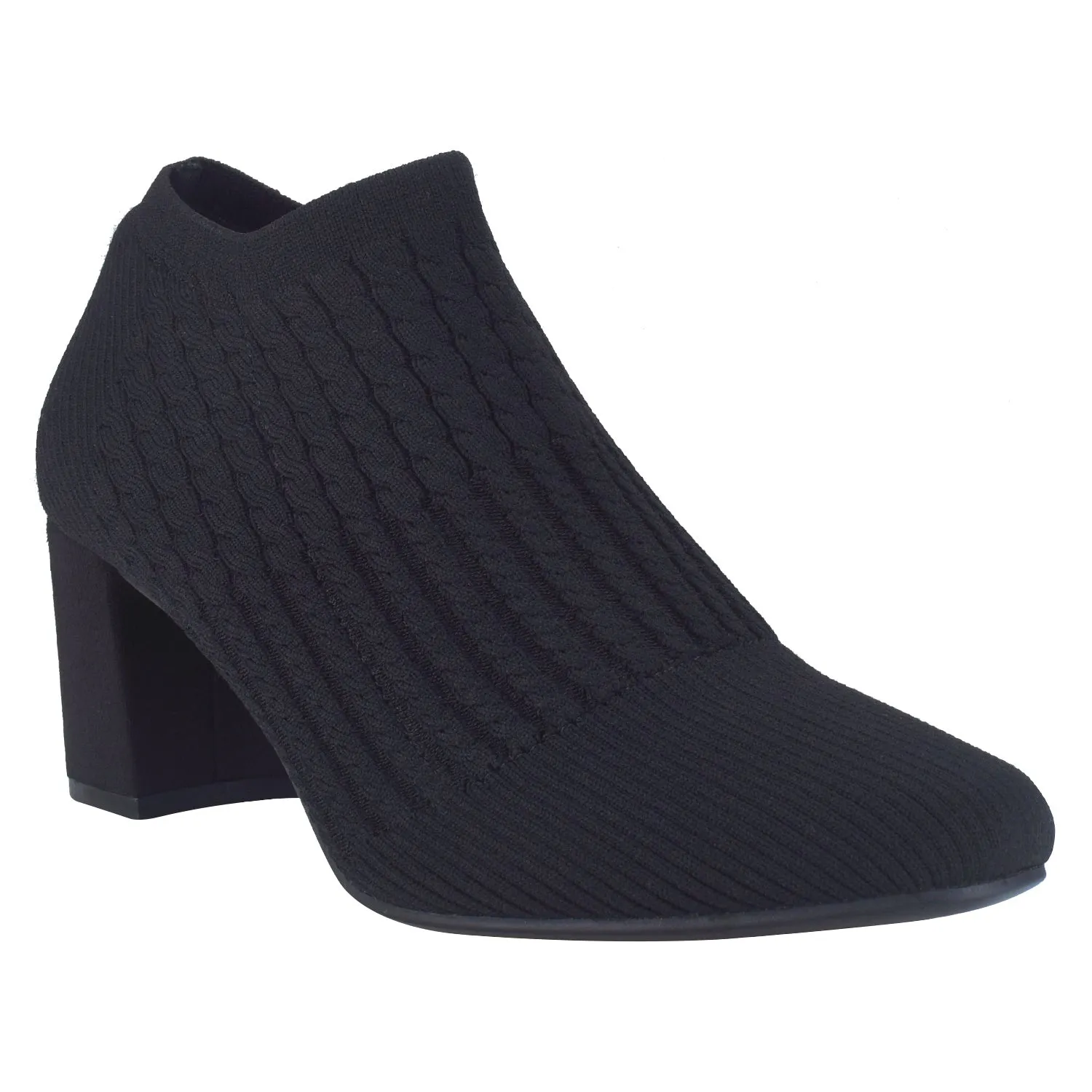 Nancia Stretch Knit Ankle Bootie with Memory Foam