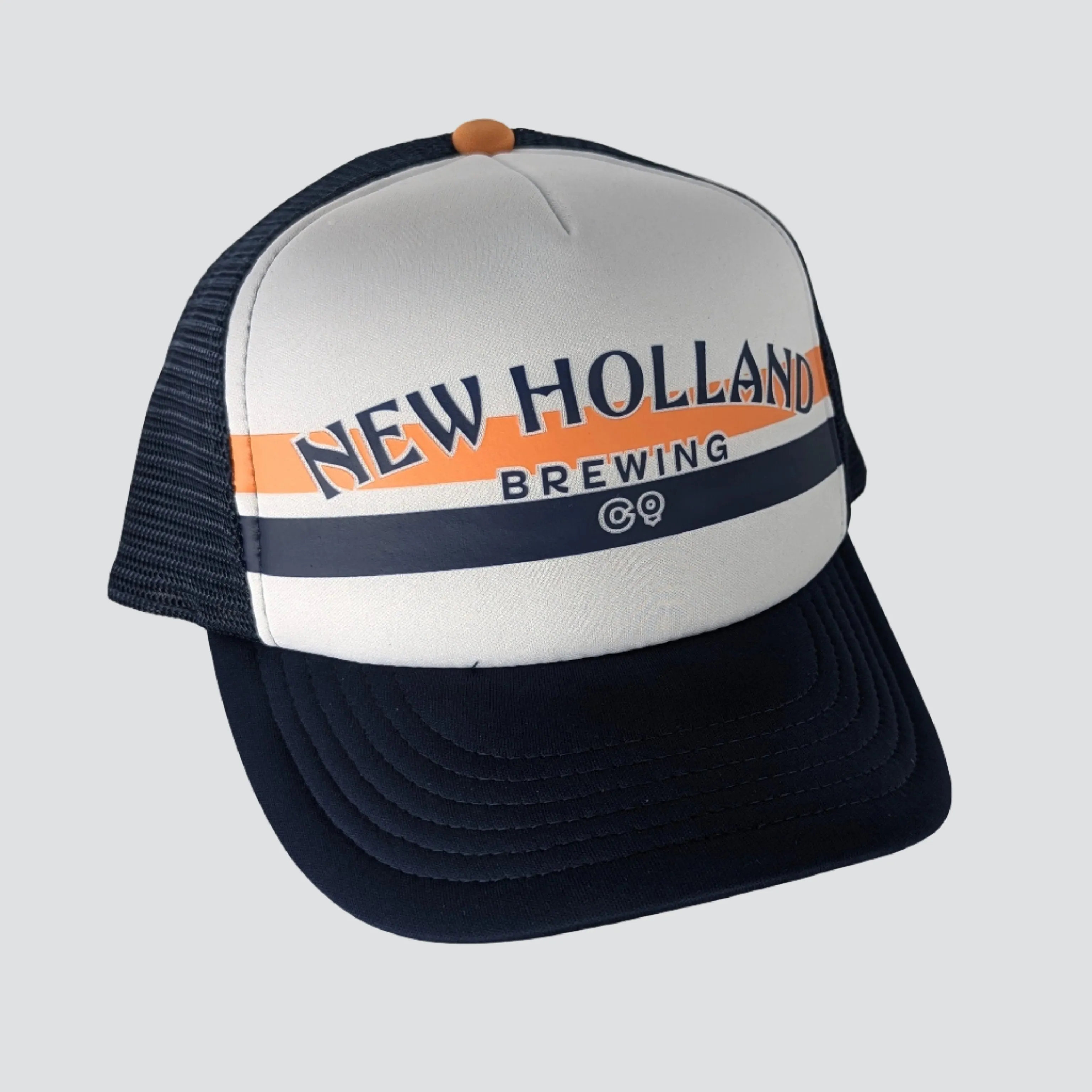 New Holland Brewing Co. Stripe Trucker Hat