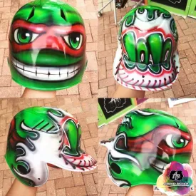 Ninja Turtle Helmet Design (Full Helmet)