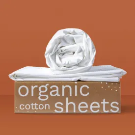 Organic Cotton Sateen Sheets