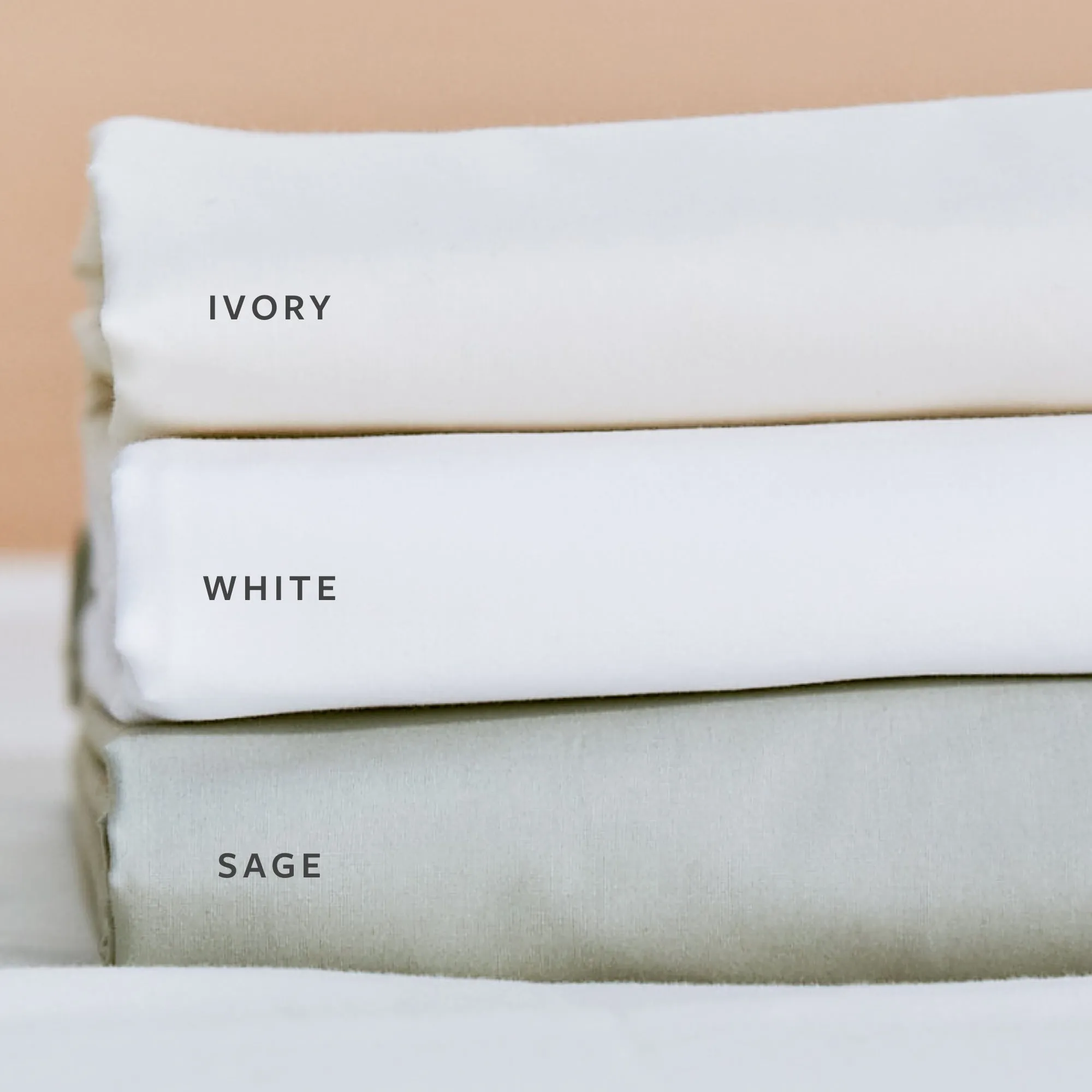 Percale Organic Cotton Pillowcases 270TC