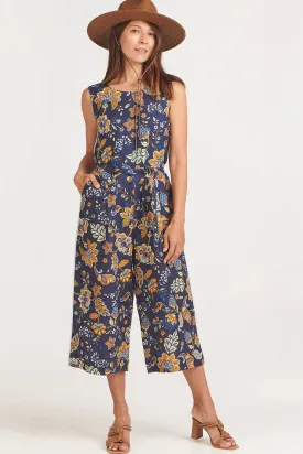 Porter Jumpsuit Indigo Chintz