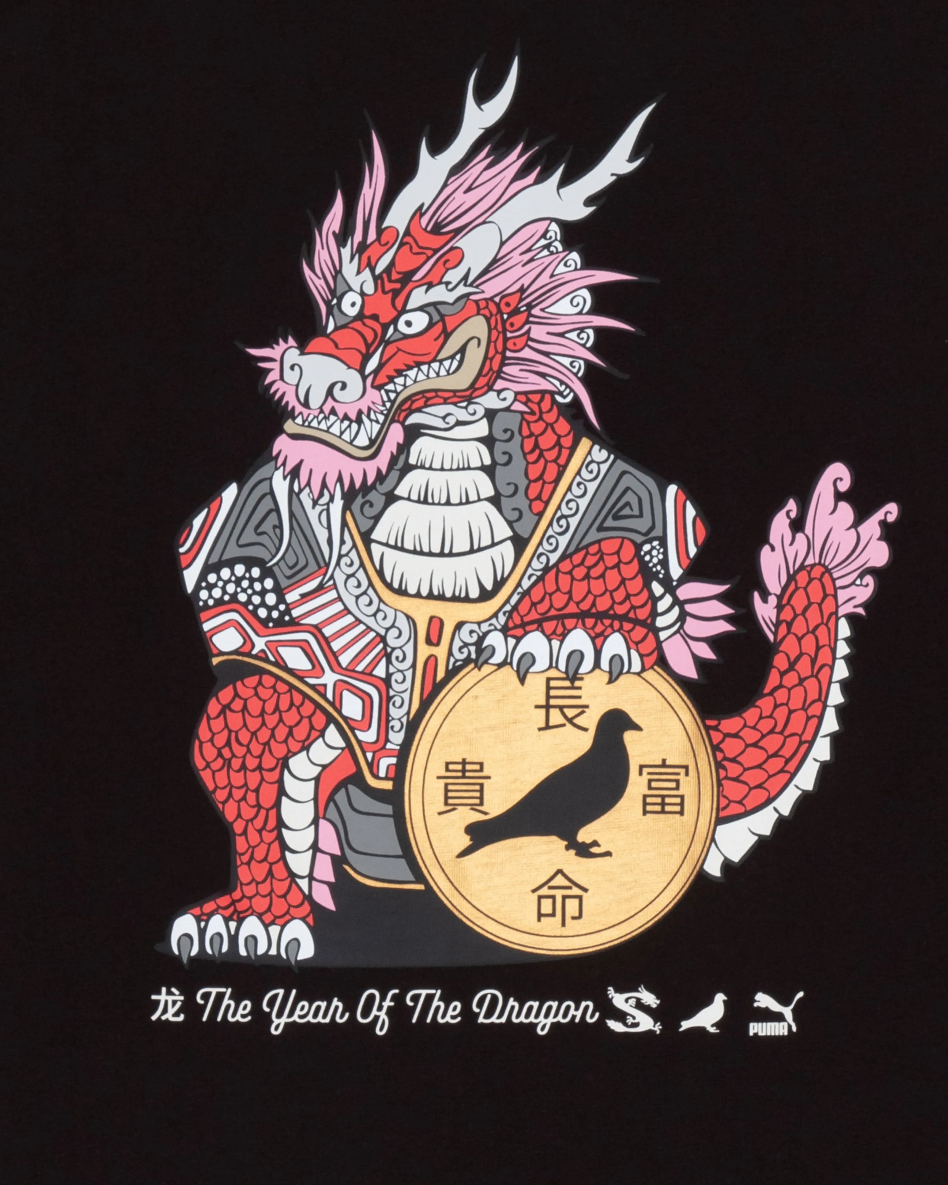 Puma x Staple Graphic Tee Year Of The Dragon