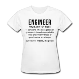 "Engineer" (black) - Women's T-Shirt