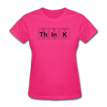 "ThInK" (black) - Women's T-Shirt