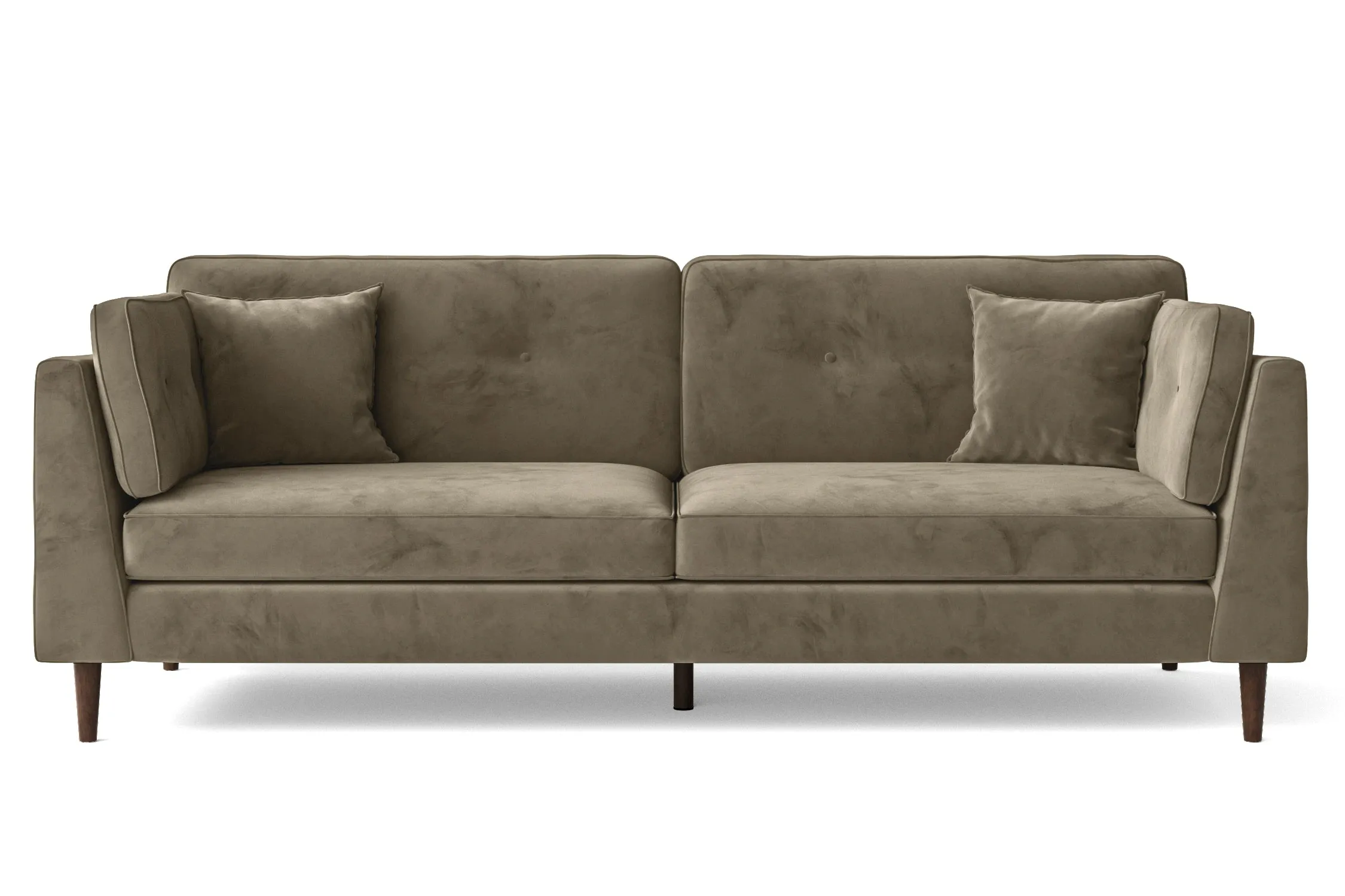 Ragusa 4 Seater Sofa Sand Velvet