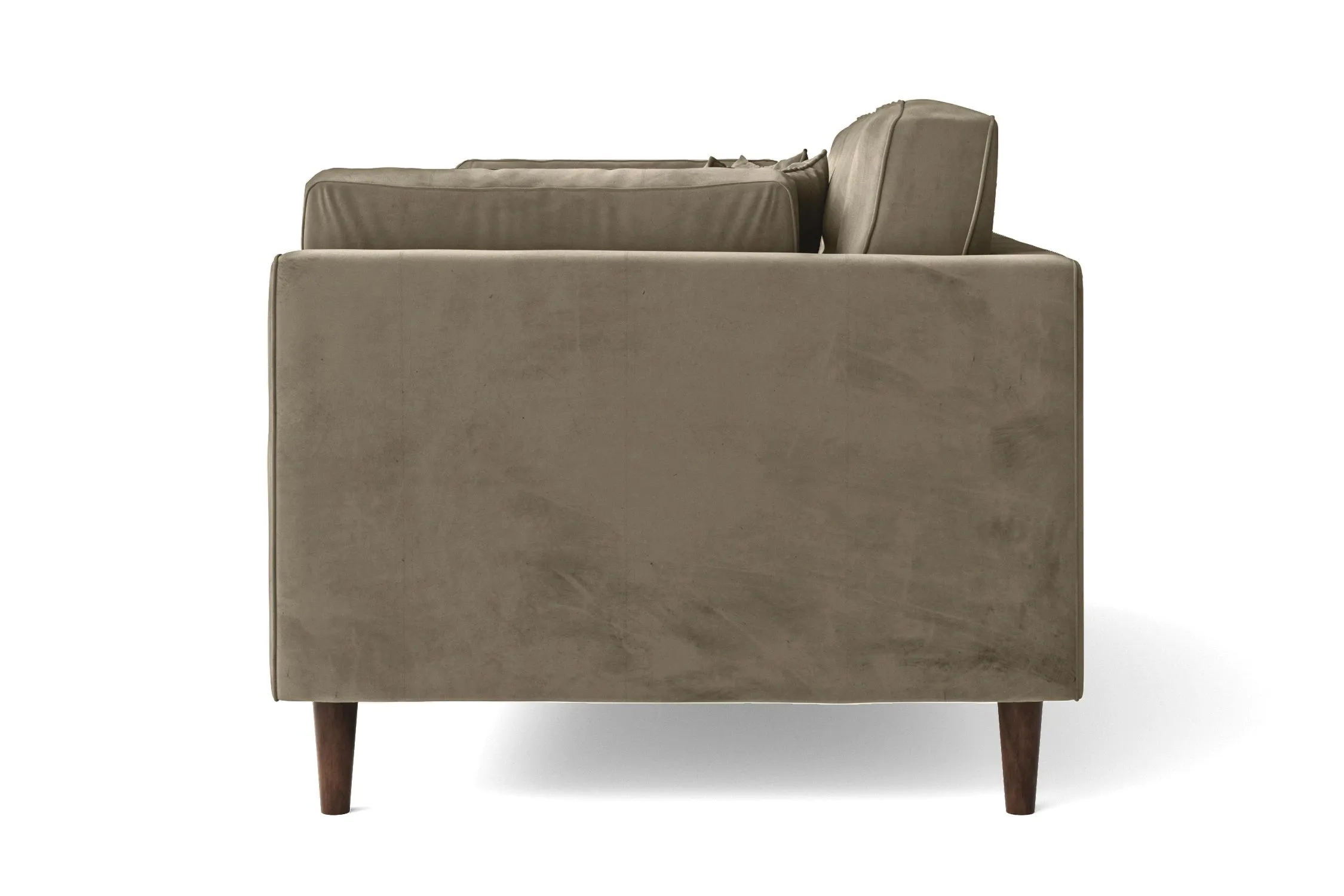 Ragusa 4 Seater Sofa Sand Velvet