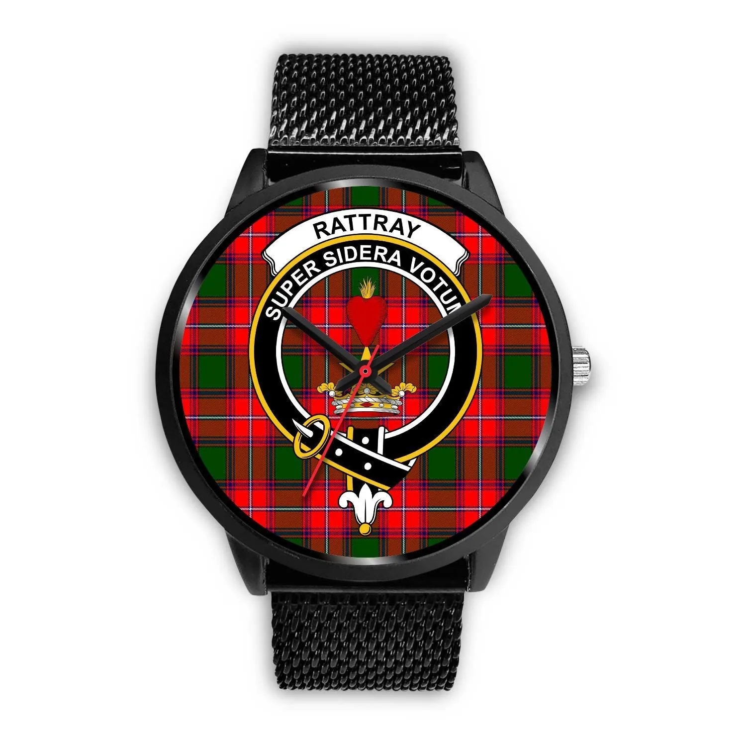 Rattray Modern Clan Badge Tartan Black Watch