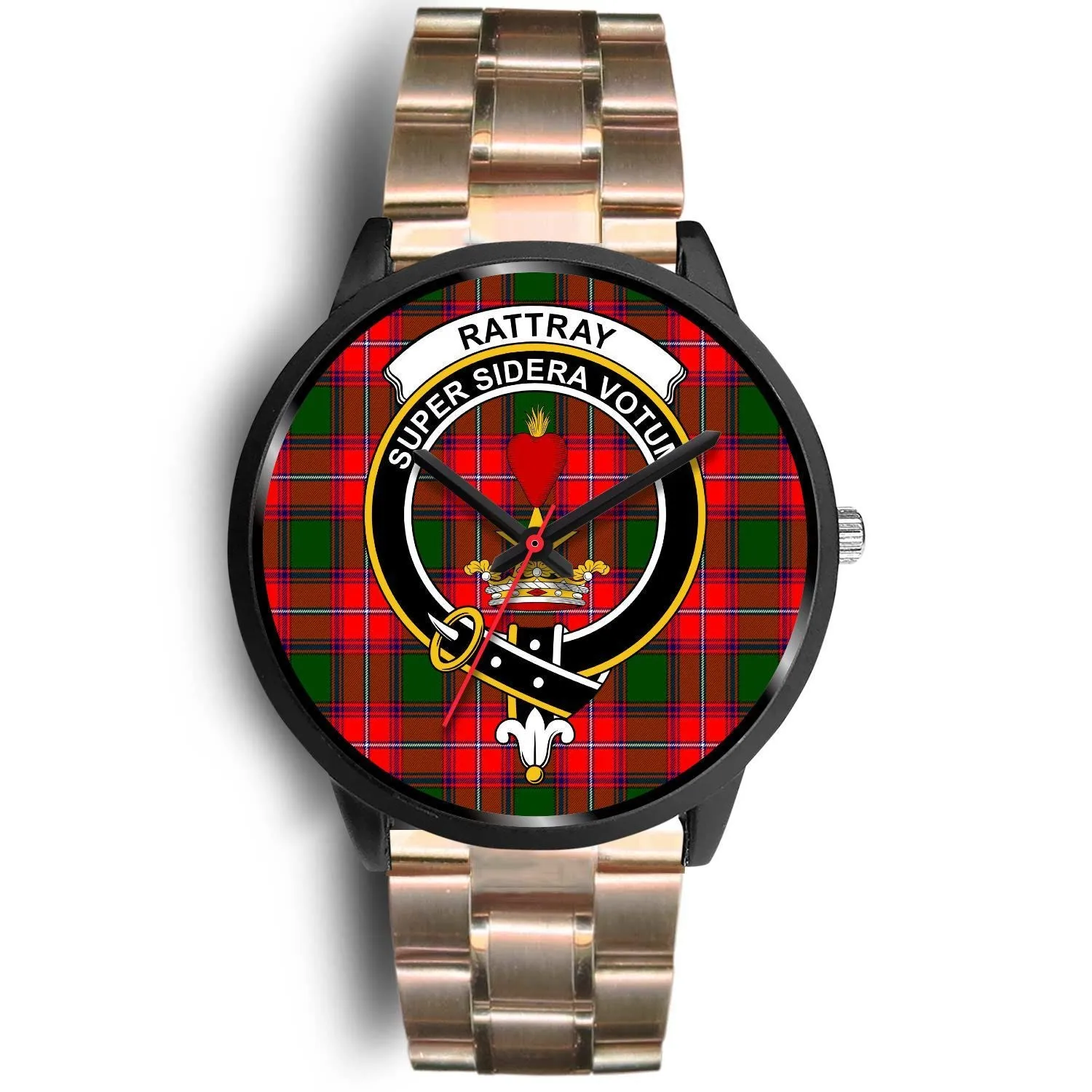 Rattray Modern Clan Badge Tartan Black Watch