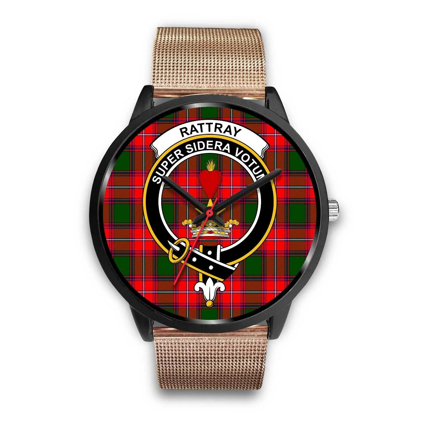 Rattray Modern Clan Badge Tartan Black Watch