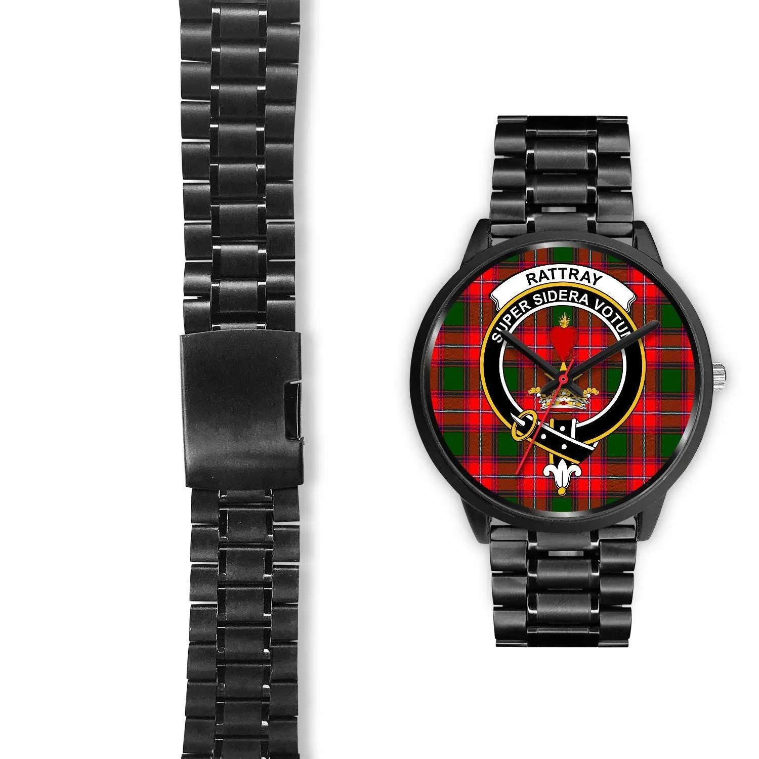 Rattray Modern Clan Badge Tartan Black Watch