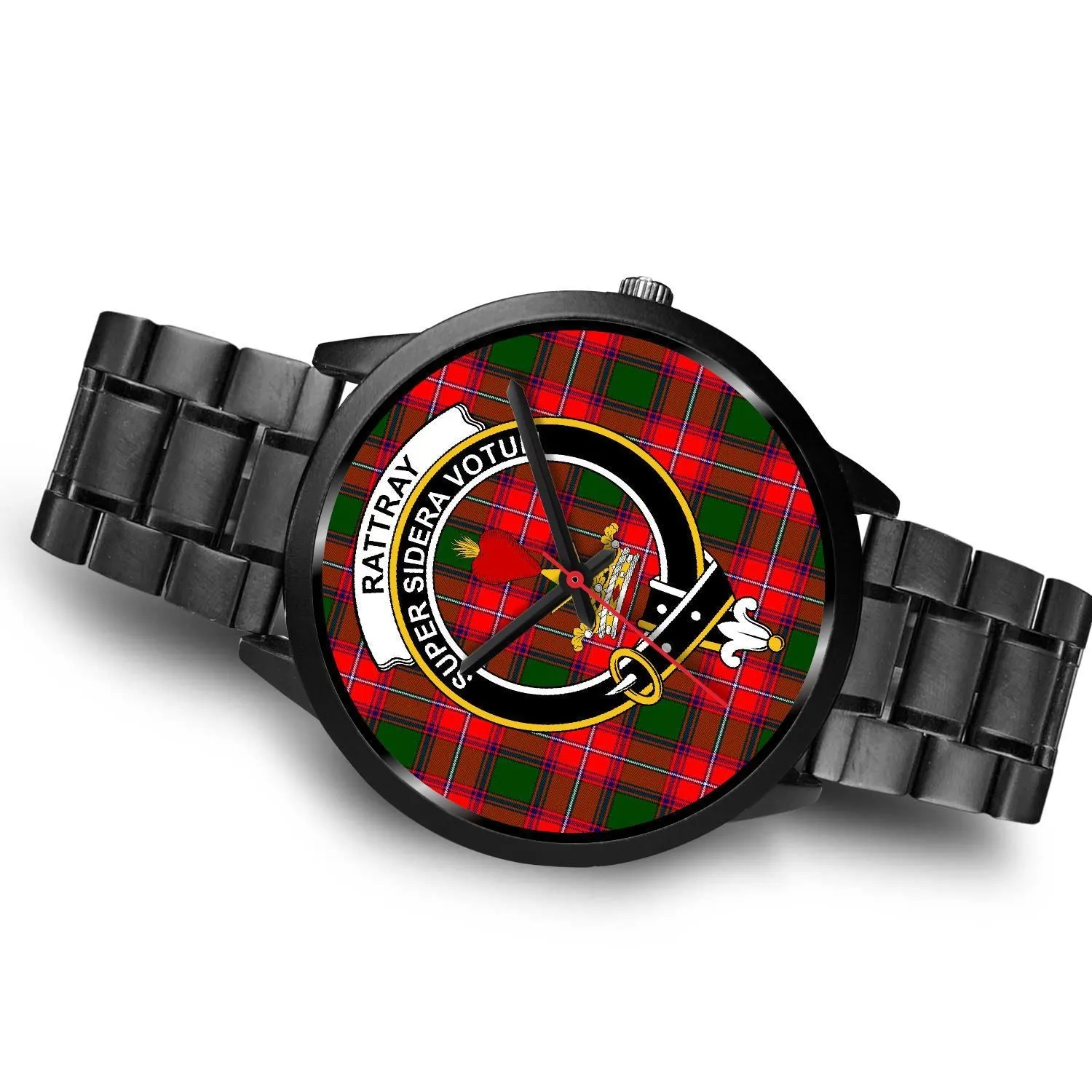 Rattray Modern Clan Badge Tartan Black Watch