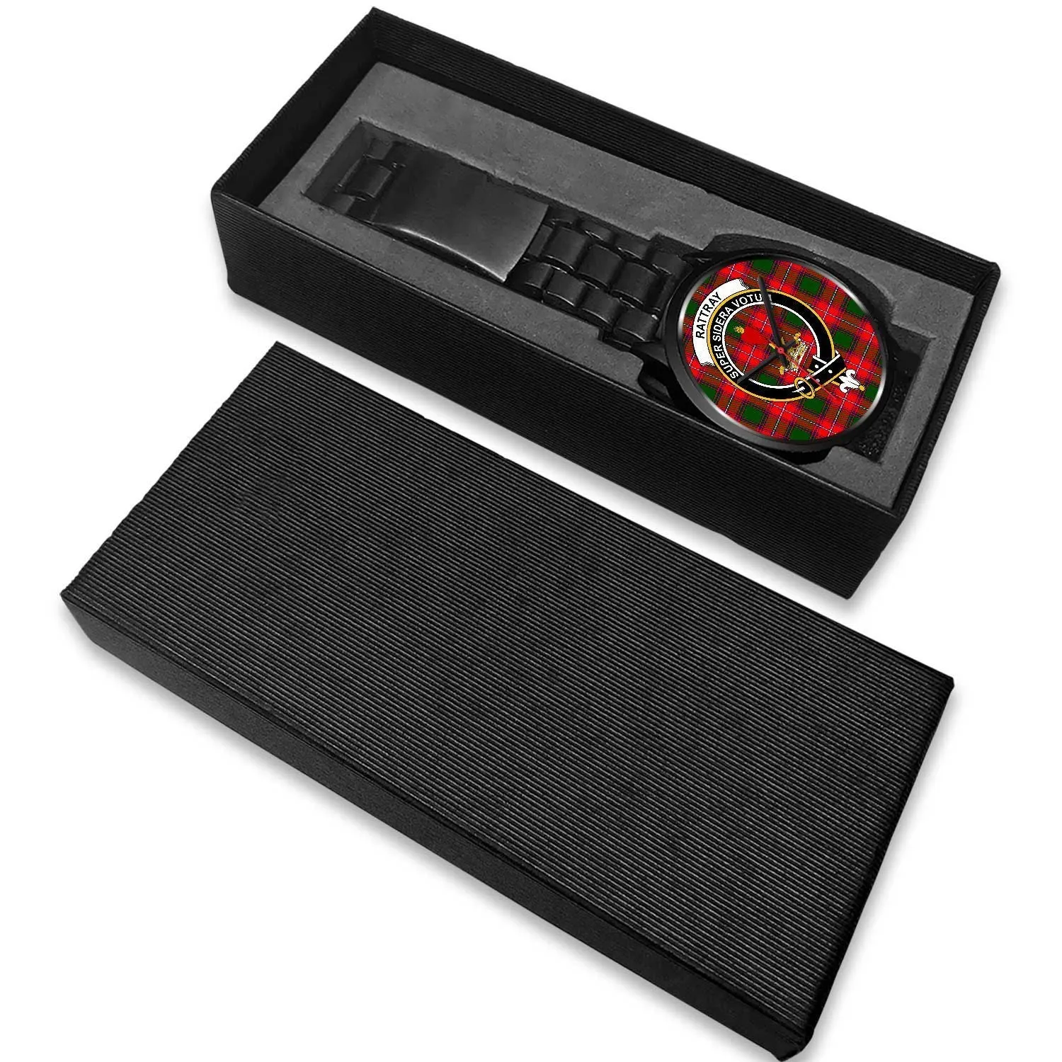 Rattray Modern Clan Badge Tartan Black Watch