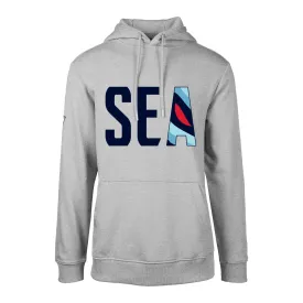 Seattle Kraken SEA Podium Gray Hoodie