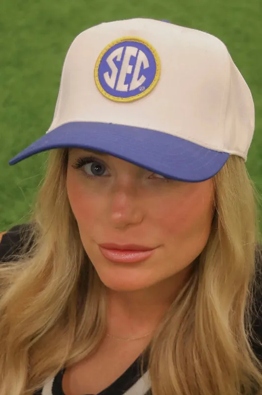 sec two tone trucker hat