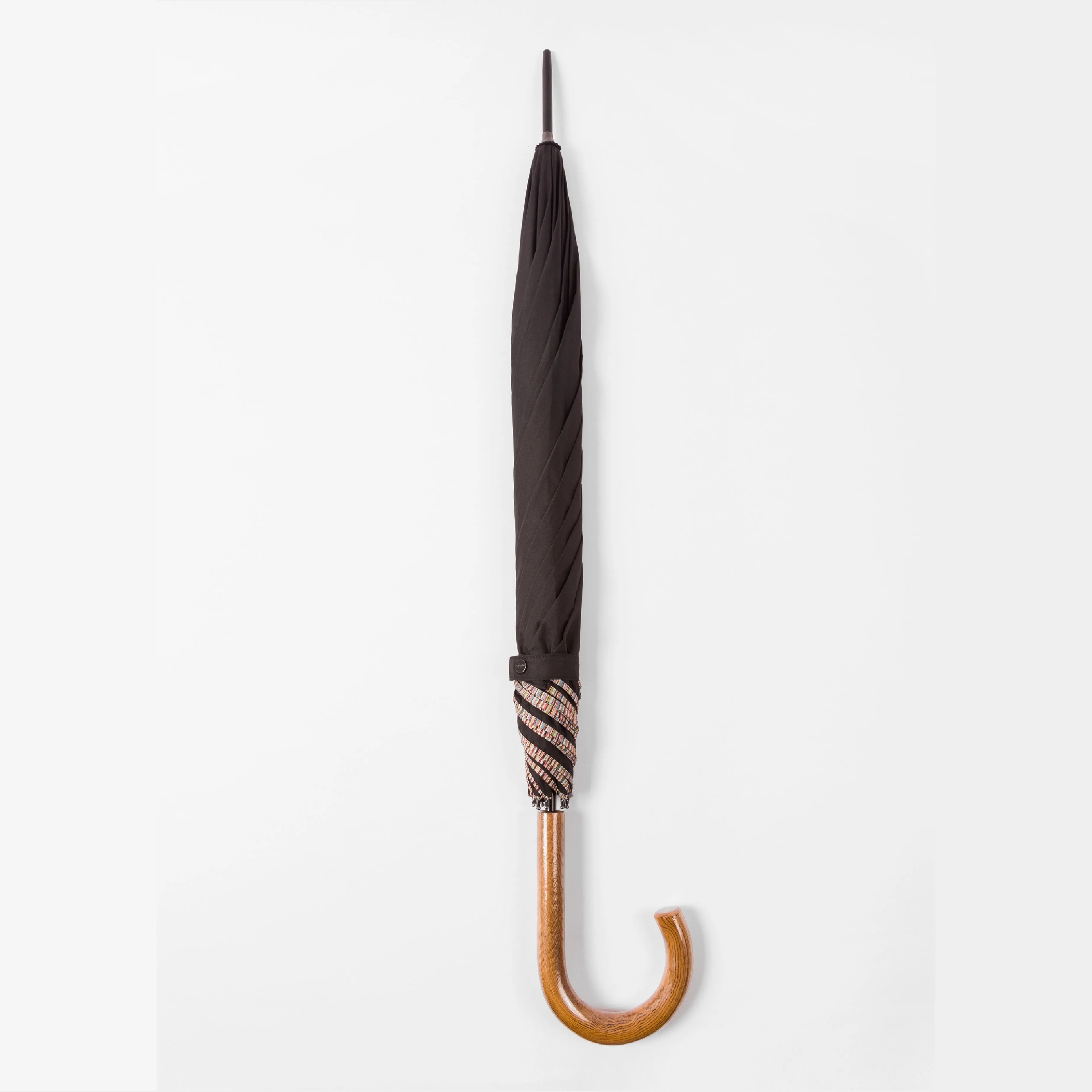 'Signature Stripe' Walker Umbrella | Black