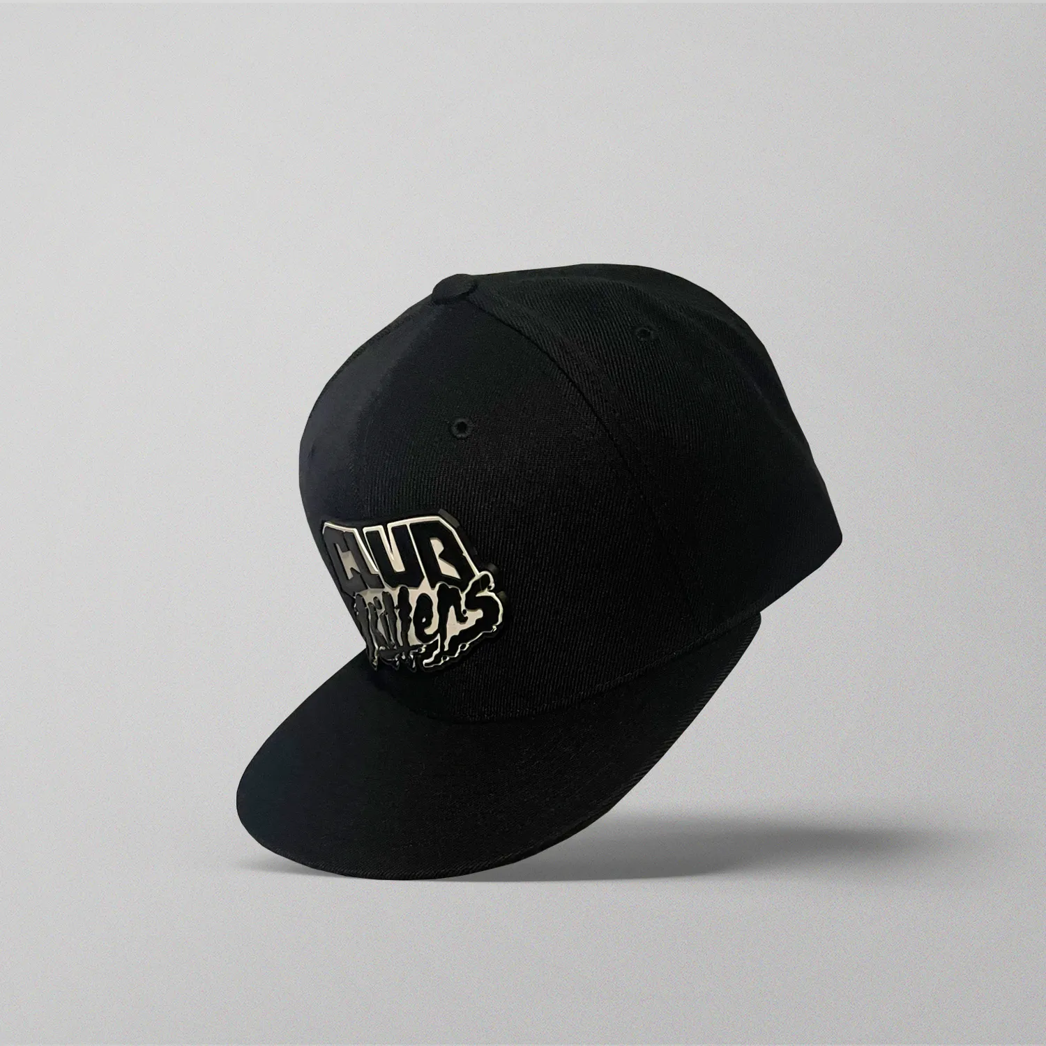 Silicone Club Killers Logo Snapback - Black