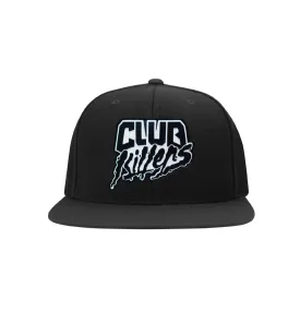 Silicone Club Killers Logo Snapback - Black