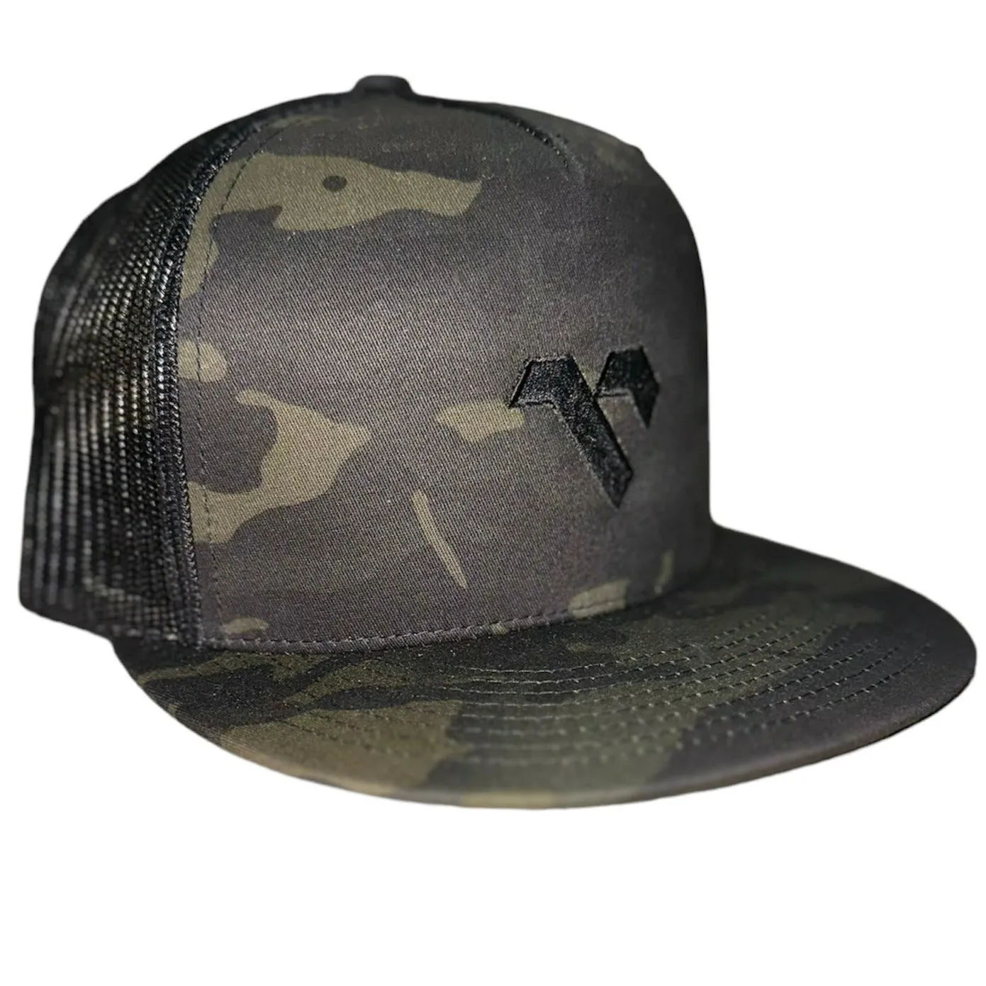 SnapBack Hat - Midnight Camo