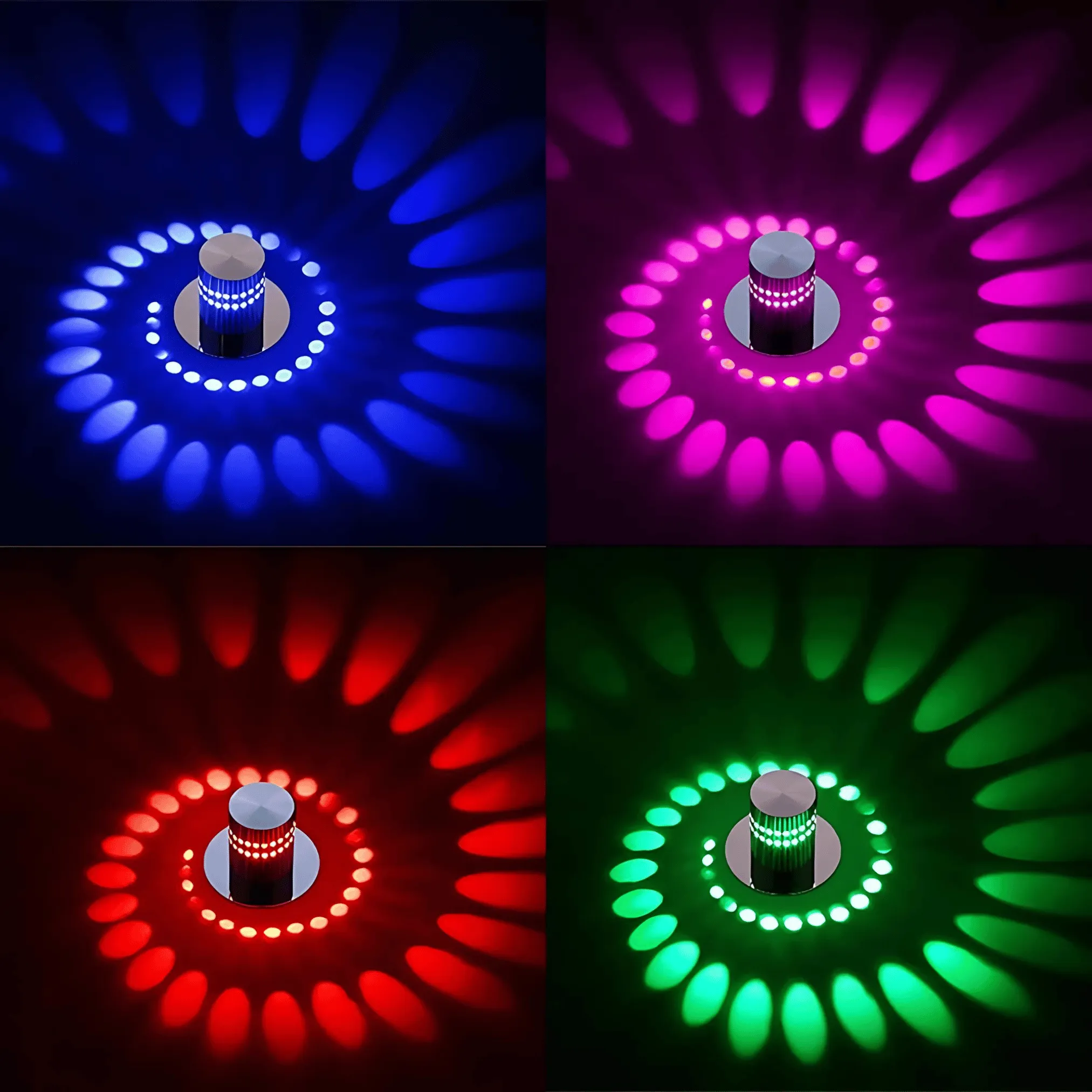 Swirl - Sticky Spiral Micro LED