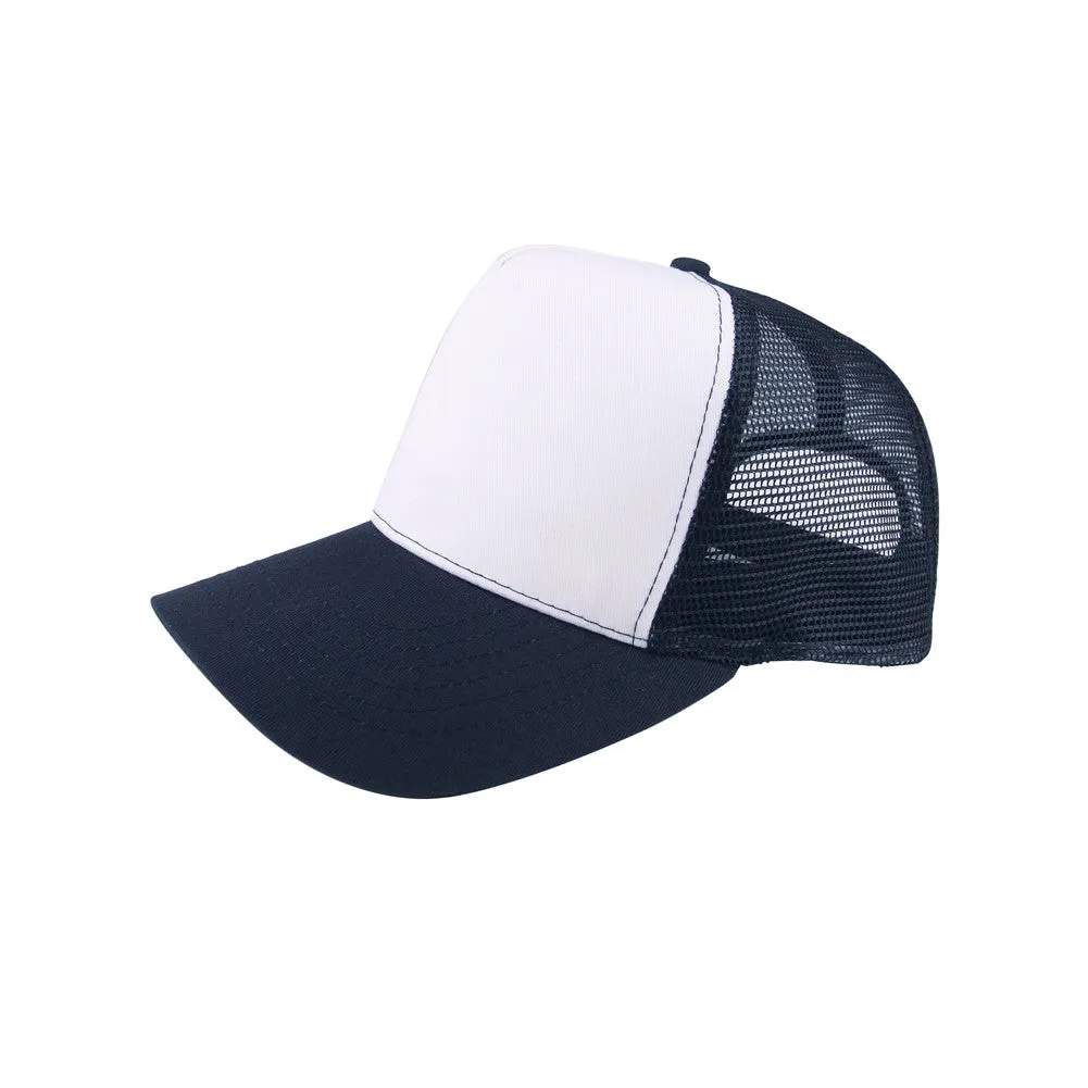 Twill Mesh Trucker Cap