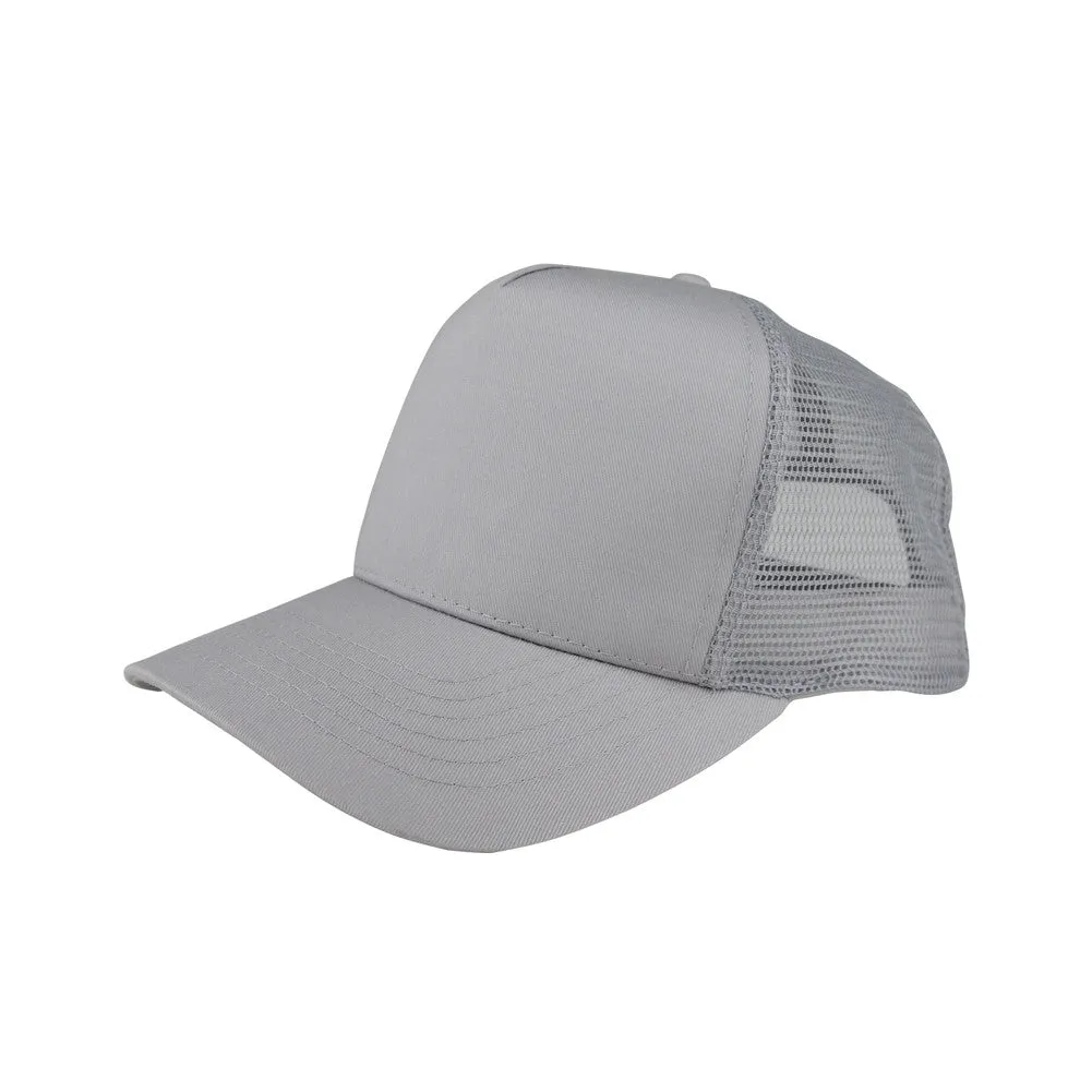 Twill Mesh Trucker Cap