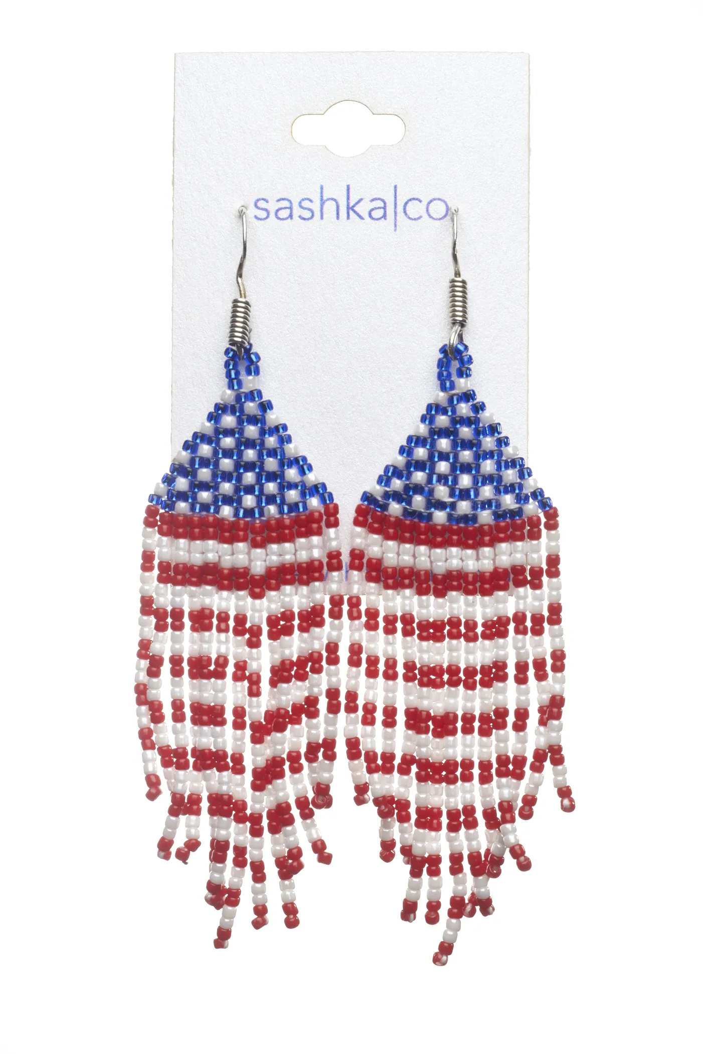 USA Flag Earrings