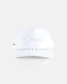 Whiteout Cursive Hat