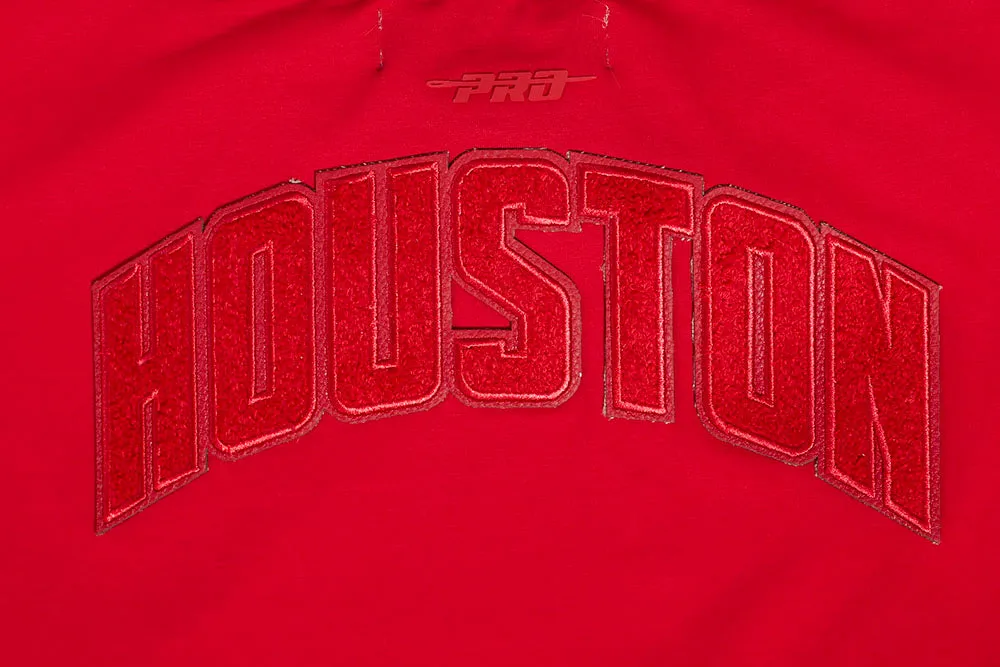 Women's Houston Rockets Pro Standard Triple Tonal Boxy Crop T-Shirt