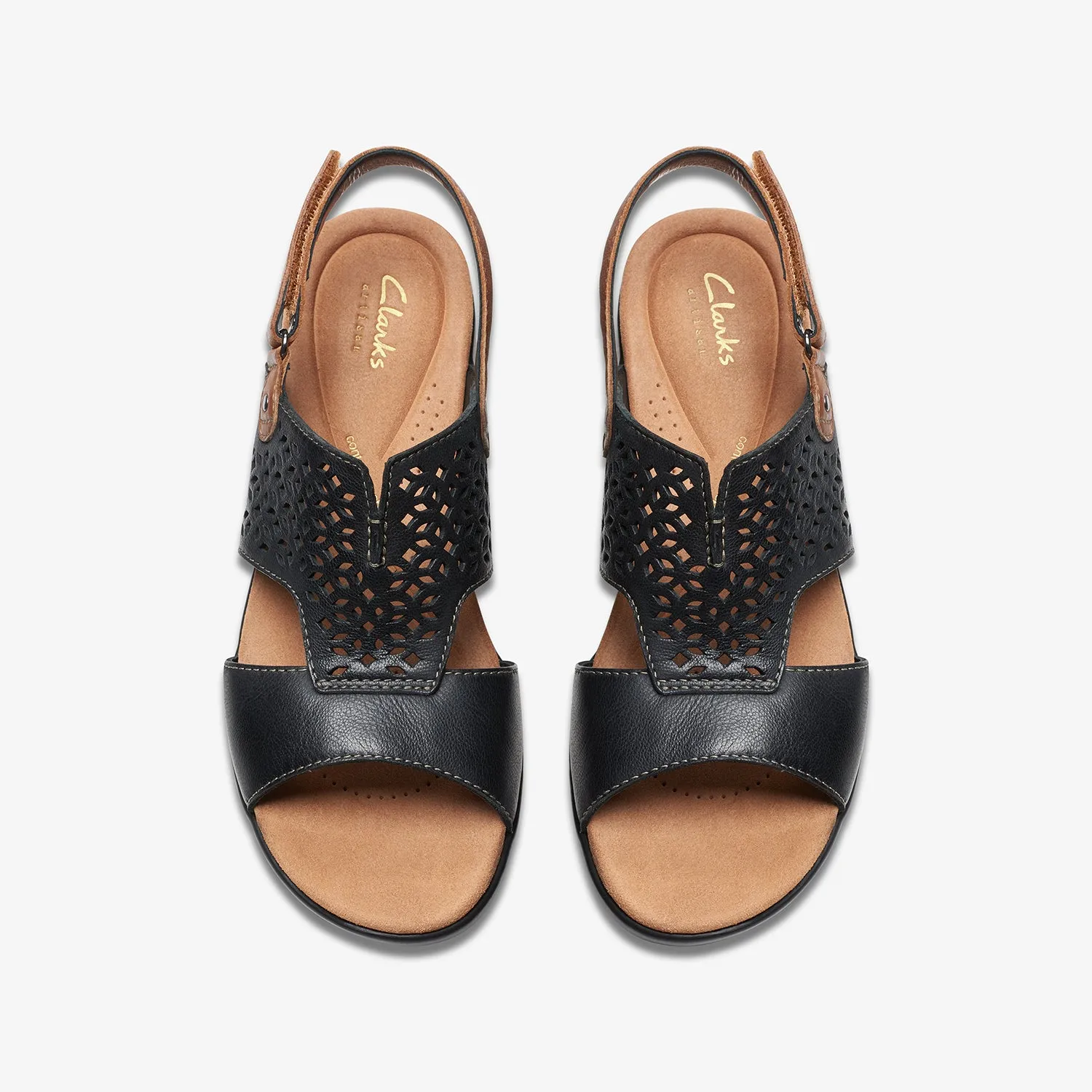 Womens - Tuleah Sun Black Leather