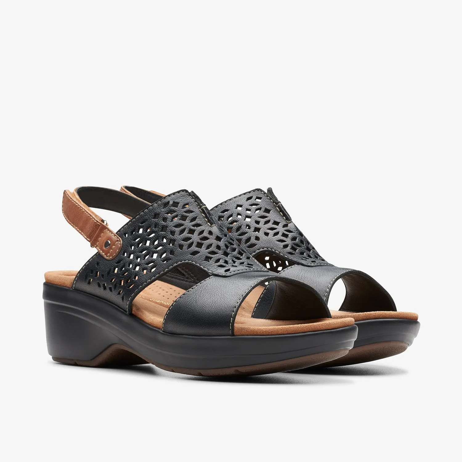 Womens - Tuleah Sun Black Leather